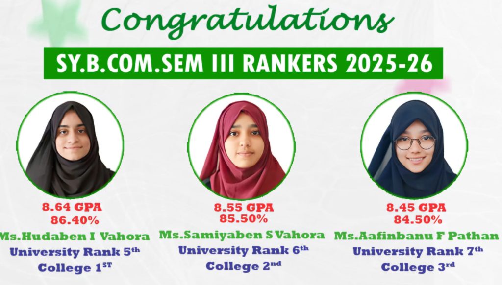 અમન કોમર્સ કોલેજ (ઇંગ્લિશ મીડિયમ) તેમજ કણજરી ગામ નું ગૌરવ