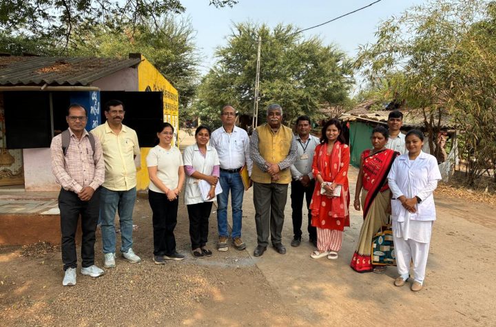 નેત્રંગ ખાતે હાથીપગો (MDA) ઝુંબેશનું નેશનલ ટીમ દ્વારા નિરીક્ષણ અને માર્ગદર્શન.