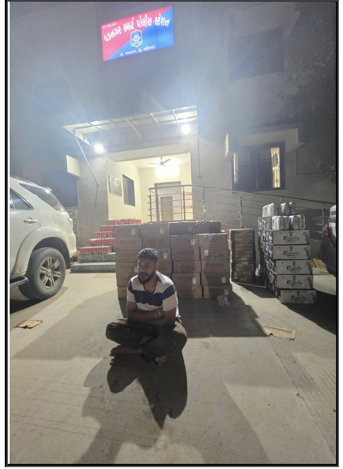 વડનગરમાંથી રૂ. 26.53 લાખનો મુદ્દામાલ ઝડપાયો..
