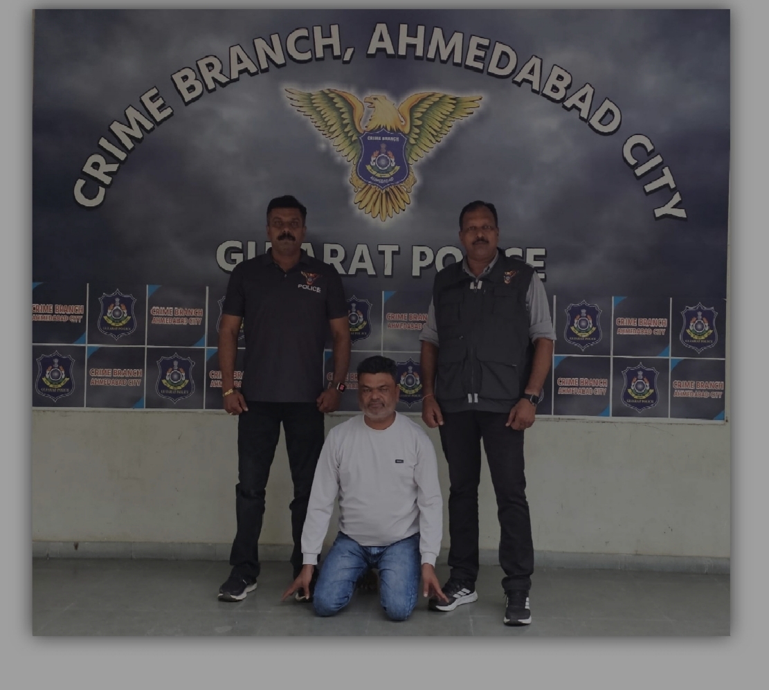 અરવલ્લી જિલ્લાના ટીટોઈ પોલીસ સ્ટેશનના પ્રોહીબીશનના ગુનામાં નાસતા ફરતા આરોપીને પકડી પાડતી અમદાવાદ ક્રાઈમ બ્રાન્ચ..!!
