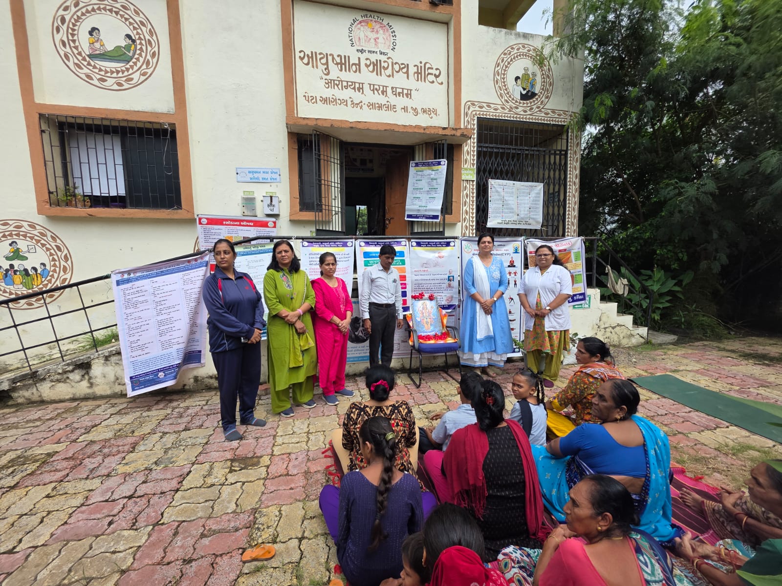 ભરૂચ જિલ્લા પંચાયત આયુર્વેદ શાખા દ્વારા વિવિધ સ્થળોએ પોષણ ઉત્સવ અંતર્ગત કાર્યક્રમો યોજાયા.
