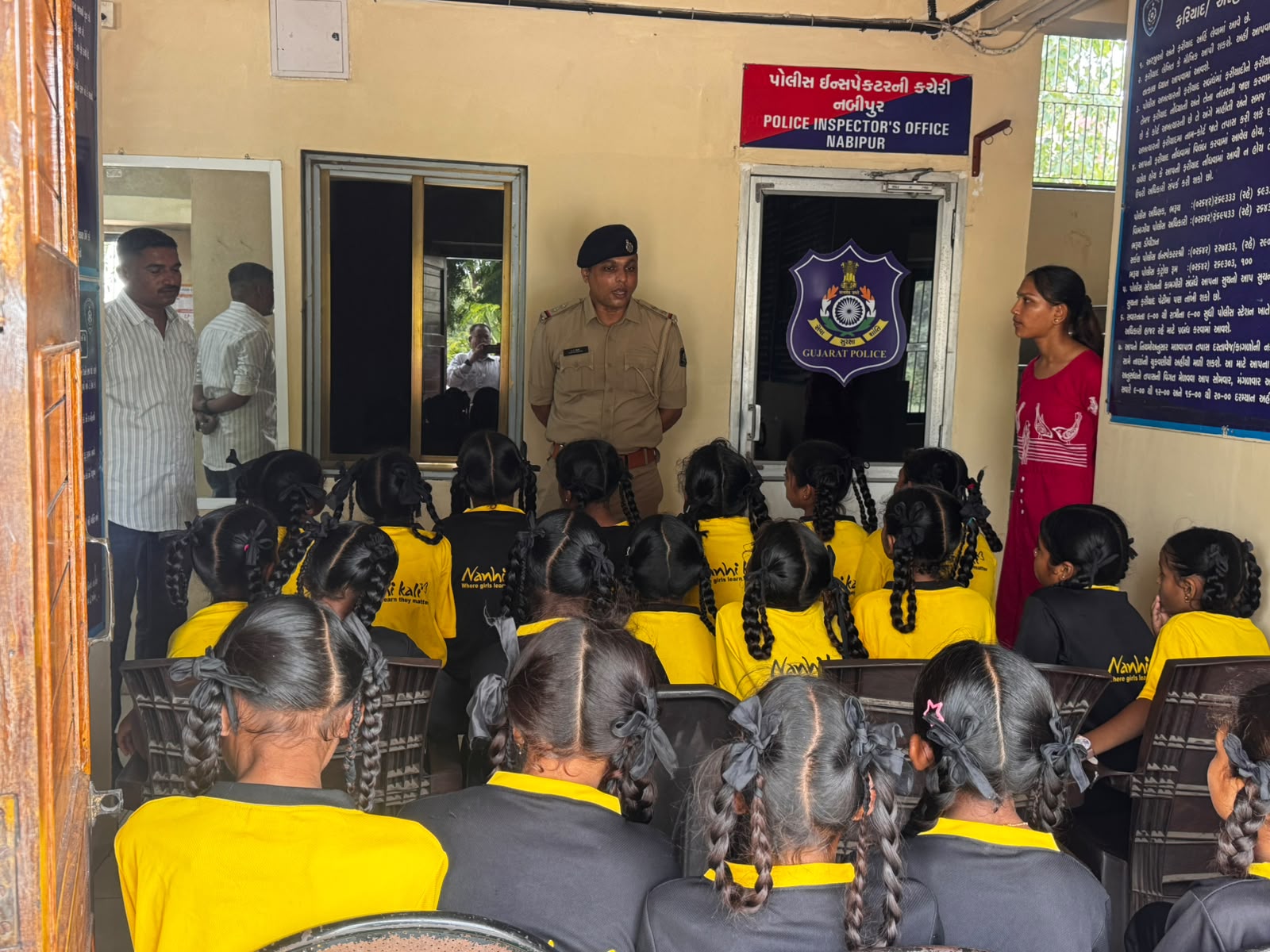 નબીપુર પોલીસ દ્વારા ડ્રગ્સ અવેરનેસ કાર્યક્રમ યોજાયો..